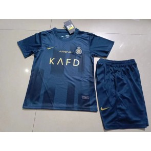 Maillot de foot Al-Nassr Extérieur enfant 2023-24 Manches Courte (+ pantalon court)